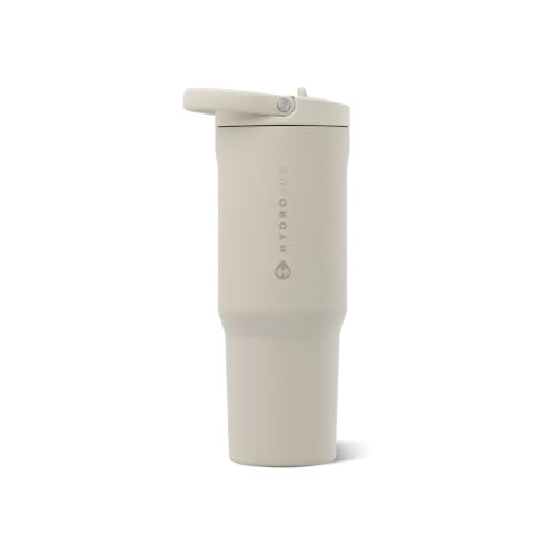 HydroJug Sport 32 oz Insulated Stainless Steel Water Bottle, Linen