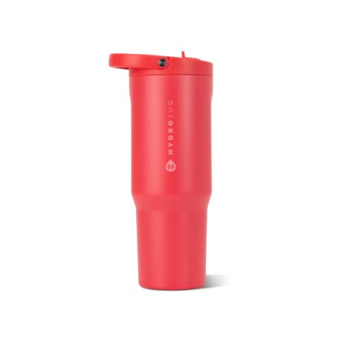 HydroJug Sport 40 oz Insulated Stainless Steel Water Bottle, Fruit Punch