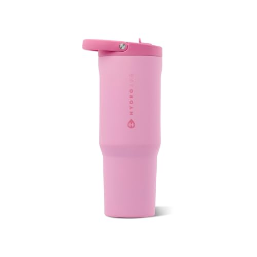 HydroJug Sport 40 oz Insulated Stainless Steel Water Bottle, Petal
