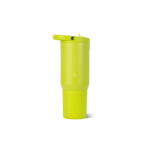 HydroJug Sport 20 oz Insulated Stainless Steel Water Bottle, Lemon Lime