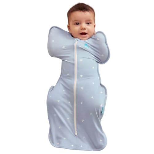 Love to Dream Swaddle Up Bamboo Baby Sleep Sack | 1.0 TOG, 13-19lbs, Blue