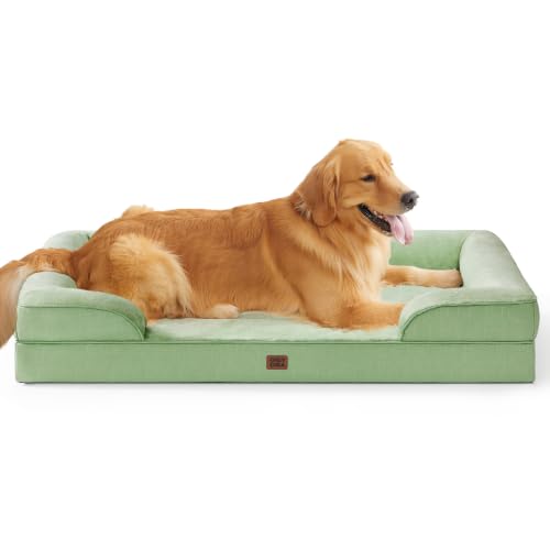 EHEYCIGA Orthopedic Extra Large Dog Bed, Waterproof Washable XL Pet Bed 44"