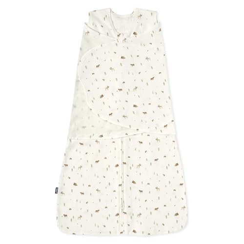 HALO SleepSack Swaddle | Cotton | 1.5 TOG | 68-75°F | 6-12 lbs |Campsite