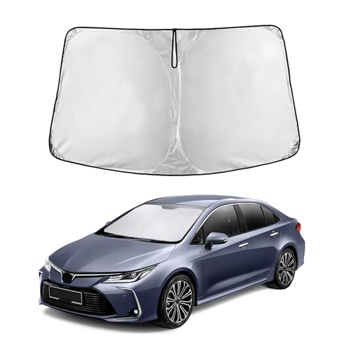 EcoNour Windshield Sunshade Compatible for Toyota Corolla 2014-2018 2019