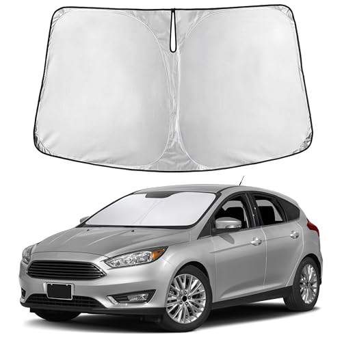 EcoNour Windshield Sunshade Compatible for Ford Focus 2012-2016 2017 2018
