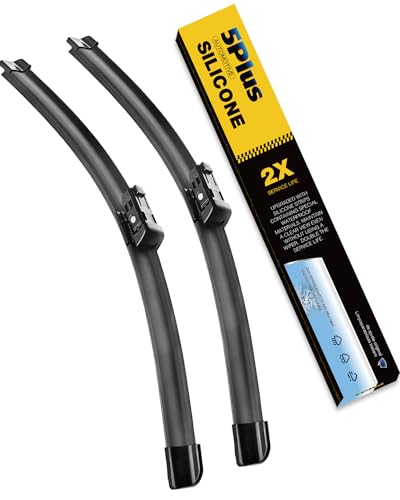 5 PLUS Silicone Wiper Blades Fits TESLA Model 3 2017-2025 Model Y 2020-2025