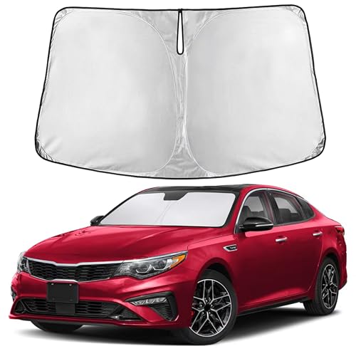 EcoNour Windshield Sunshade Compatible for Kia Optima 2016-2018 2019 2020