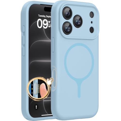 Miracase Silicone & Magnetic for iPhone 18 Pro Max Case Clove Purple