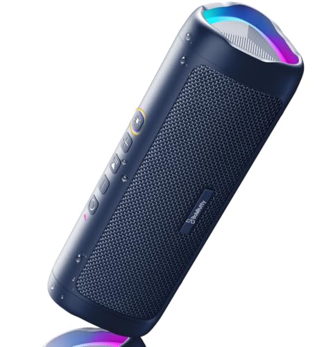 Bluetooth Speaker, 20W HD Sound, Portable Wireless, IPX5 Waterproof, Up to 24H Playtime, TWS Pairing, for Home/Party/Outdoor/