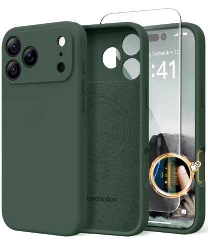 SuydanBox Magnetic for iPhone 18 Pro Max/iPhone 17 Pro Max Case Silicone