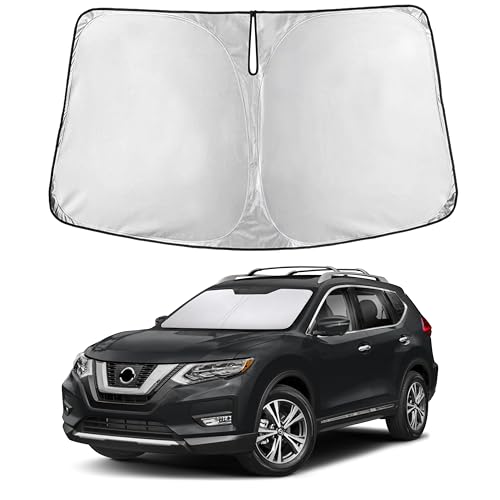 EcoNour Windshield Sunshade Compatible for Nissan Rogue 2014-2018 2019 2020