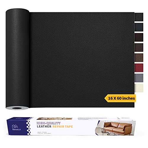 Leather Repair Patch Tape Kit, Self Adhesive Leather Repair for Furniture, Couch, Sofa, Car Seats,Office Chair,Vinyl Repair K