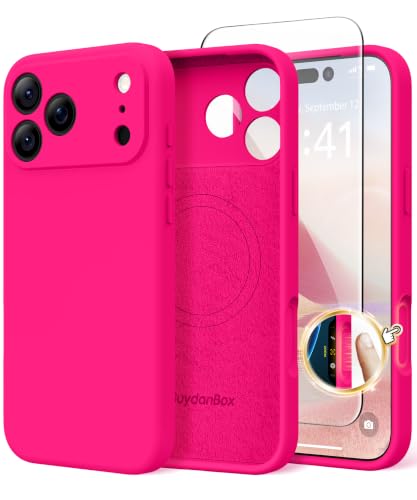 SuydanBox Magnetic for iPhone 18 Pro Case/iPhone 17 Pro Case Silicone