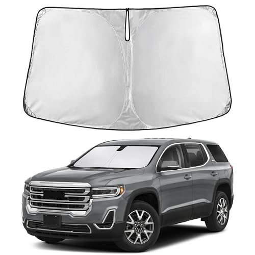 EcoNour Windshield Sunshade Compatible for GMC Acadia 2017-2021 2022 2023