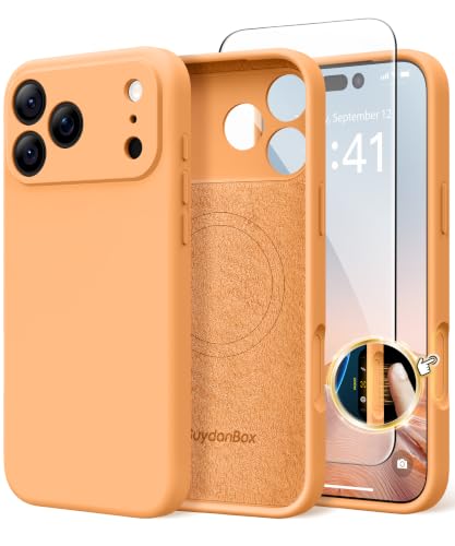 SuydanBox Magnetic for iPhone 18 Pro Max/iPhone 17 Pro Max Case Silicone