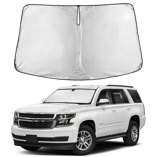 EcoNour Windshield Sunshade for Chevrolet Tahoe/GMC Yukon 2015-2019, 2020