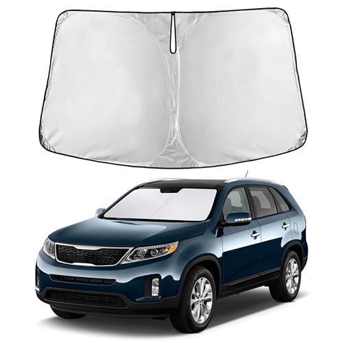 EcoNour Windshield Sunshade Compatible for Kia Sorento 2011-2013 2014 2015
