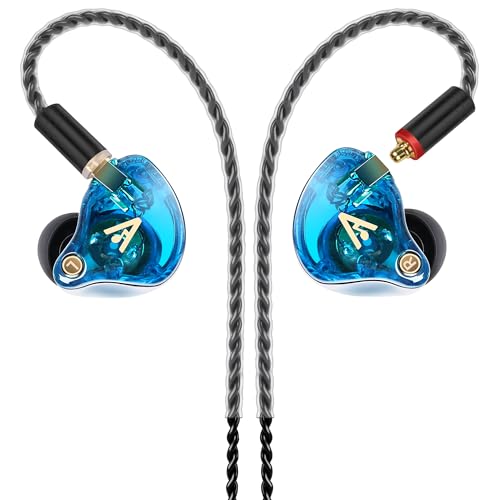 Audiovance Vibes 202 HiFi Wired Earbuds, IEM in-Ear Monitor Headphones