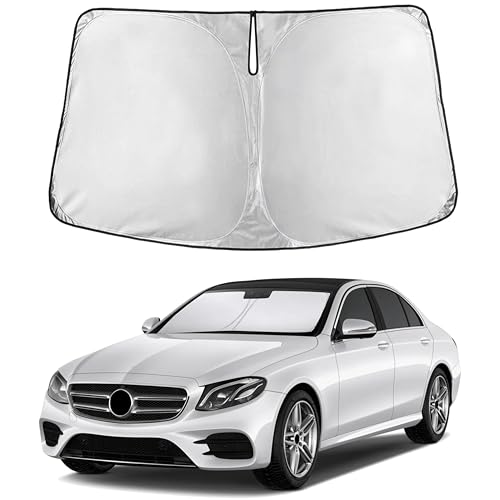 EcoNour Windshield Sunshade Compatible for Mercedes-Benz E-Class 2010-2016