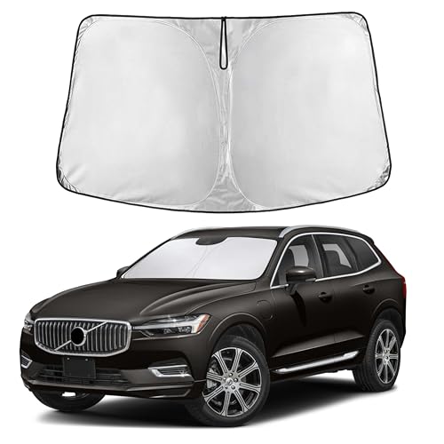 EcoNour Windshield Sunshade Compatible for Volvo XC60 2018-2024 2025 2026