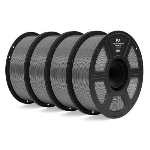 ELEGOO PLA 3D Printer Filament 1.75mm Grey 4KG