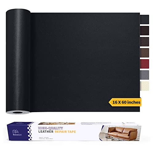 Leather Repair Patch Tape Kit, Self Adhesive Leather Repair for Furniture, Couch, Sofa, Car Seats,Office Chair,Vinyl Repair K