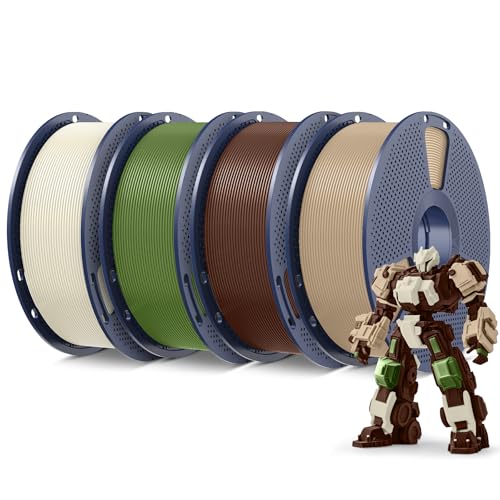 SUNLU 3D Printer Filament PLA Plus 1.75mm, 4KG Bundle