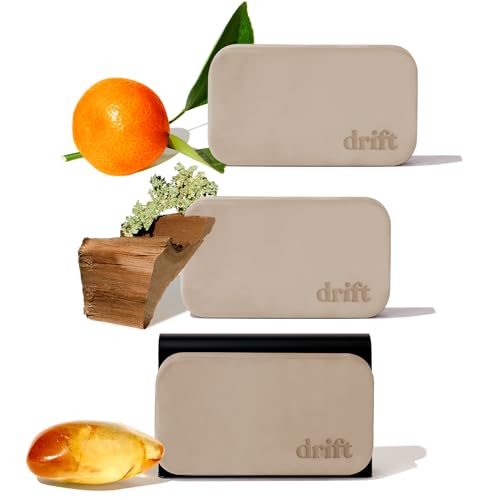 Drift Car Air Freshener - Stone Air Freshener - Car Odor Eliminator - Long Lasting Scent - Auto Accessories - Metal Clip - Cl