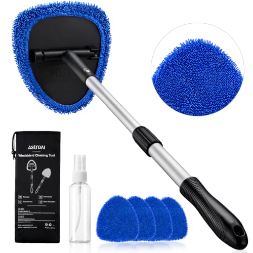 AstroAI 26" Super-Long Windshield Cleaner Tool & Car Interior Detailing Kit