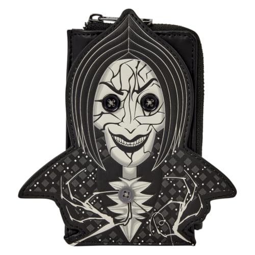 Loungefly Coraline: Other Mother - Spider Form - Cosplay Card Holder - 4 Card Slots and Zippered Compartment - Collectible Wa