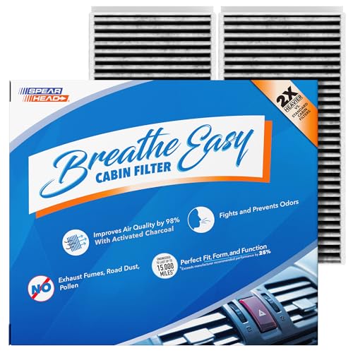 Spearhead Odor Defense Breathe Easy AC & Heater Cabin Air Filter (BE-554)