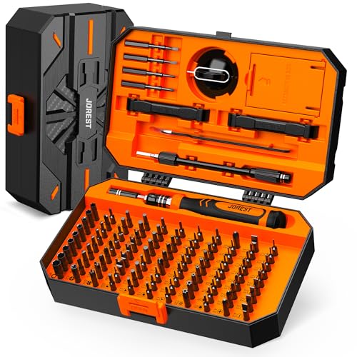 JOREST 115 in 1 Precision Screwdriver Set, Magnetic Electronics Tool Kit