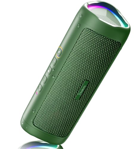 Bluetooth Speaker, 20W HD Sound, Portable Wireless, IPX5 Waterproof, Up to 24H Playtime, TWS Pairing, for Home/Party/Outdoor/