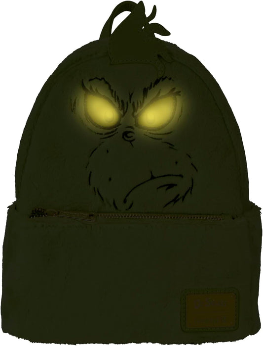 Loungefly Dr. Seuss Grinch Plush Light-Up Cosplay Mini Backpack