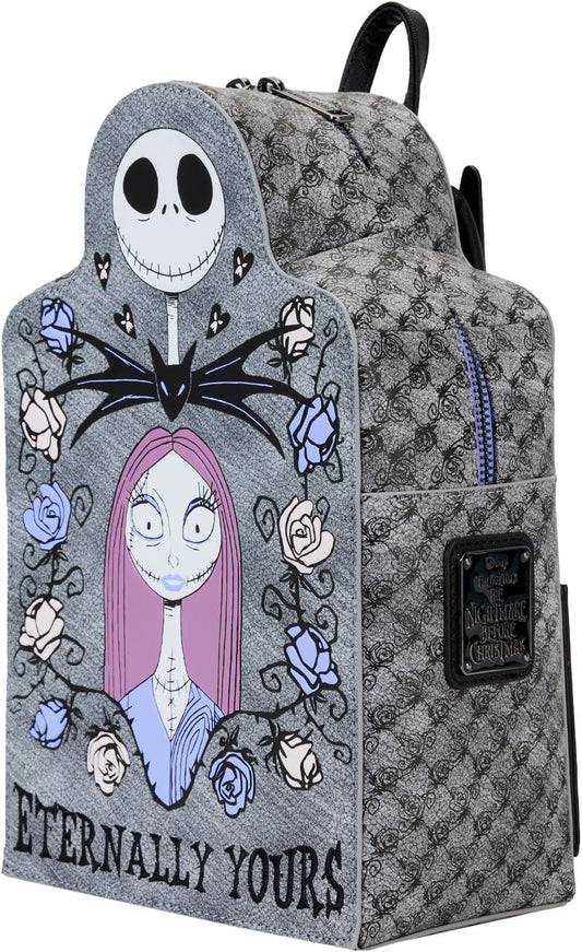 Loungefly Nightmare Before Christmas Jack & Sally Eternally Yours Mini Backpack