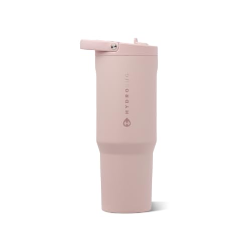 HydroJug Sport 40 oz Insulated Stainless Steel Water Bottle, Dusty Rose