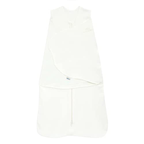 HALO SleepSack Swaddle | Cotton | 1.5 TOG | 68-75°F | 6-12 lbs |Cream