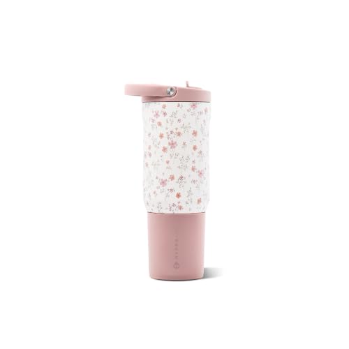 HydroJug Sport 20 oz Insulated Stainless Steel Water Bottle, Magnolia