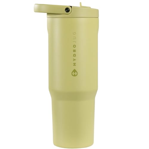 HydroJug Sport 40 oz Insulated Stainless Steel Water Bottle, Olive