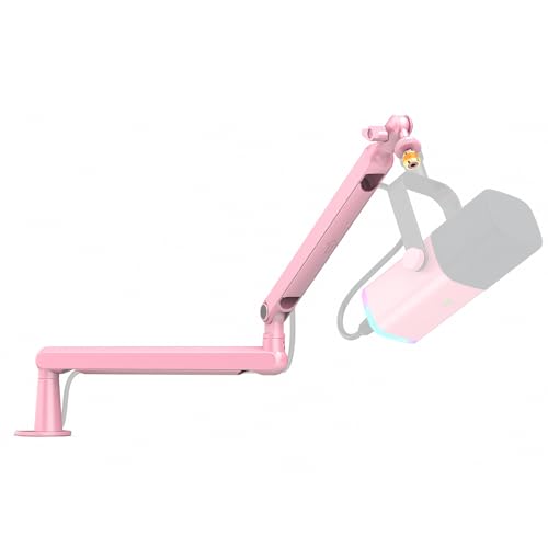 FIFINE BM88P Low Profile Metal Microphone Boom Arm for Gaming Streaming