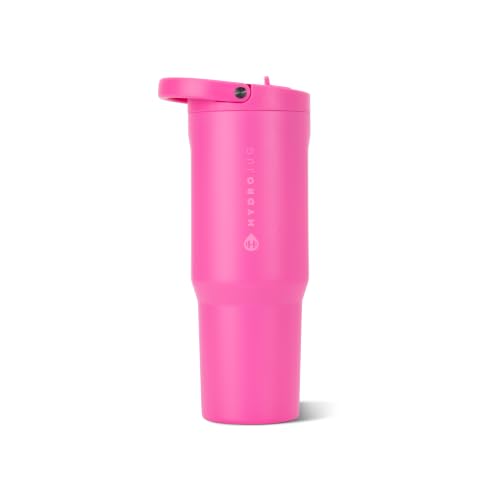 HydroJug Sport 40 oz Insulated Stainless Steel Water Bottle, Razzle