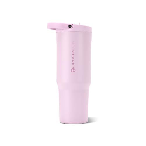 HydroJug Sport 40 oz Insulated Stainless Steel Water Bottle, Sweet Pea