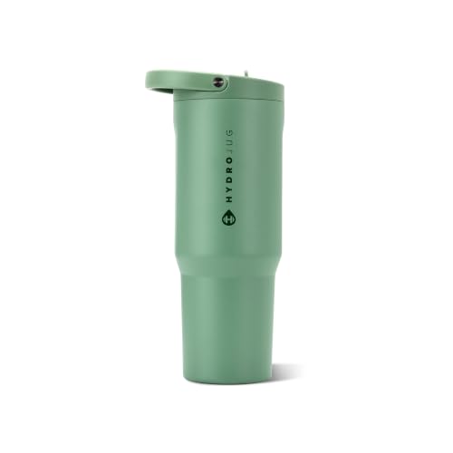 HydroJug Sport 40 oz Insulated Stainless Steel Water Bottle, Sage