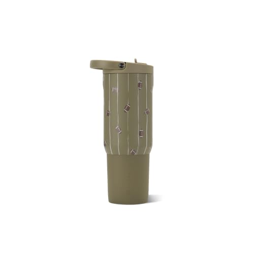 HydroJug Sport 20 oz Insulated Stainless Steel Water Bottle, Football