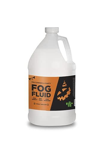Froggy's Fog Halloween and Party Fog Fluid, High Output Long-Lasting Fog Juice for 400-1500 Watt Water-Based Fog Machines, Gr