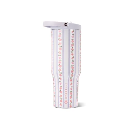 HydroJug Sport 32 oz Insulated Stainless Steel Water Bottle, Primrose