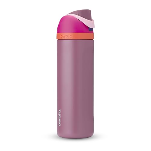 Owala FreeSip Stainless Steel Water Bottle 24 oz Crown Jewel