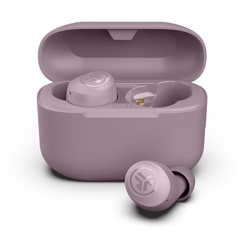 JLab Go Air Pop+ Earbuds, Dual Connect, EQ3 Sound, Mauve