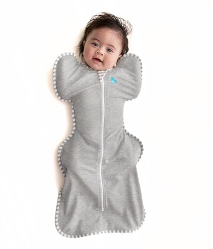 Love to Dream Swaddle Up, M 6–8.5 kg, Grey, 1.0 Tog