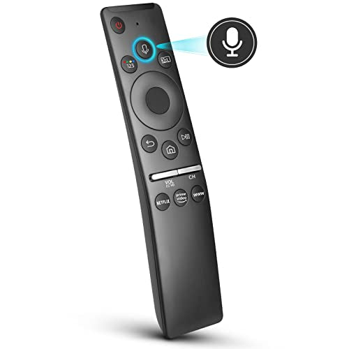 Voice Remote for Samsung Smart TV QLED UHD Frame Curved Solar 4K 8K Q60 Q70 Q80 Q90 8 Series 9 Series TU8000 AU8000 CU7000 CU